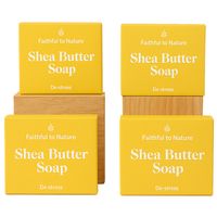 Faithful to Nature Shea Butter Soap - De-stress x 4